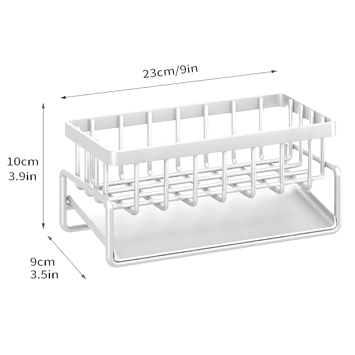 Self-Draining Sink Caddy