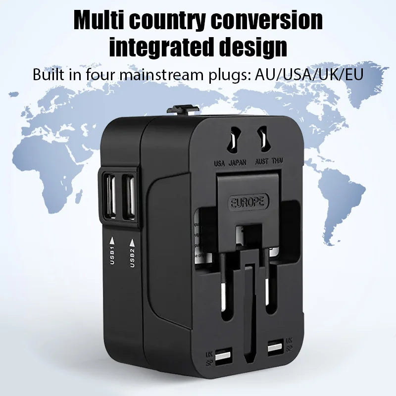 Multinational Travel Conversion Plug