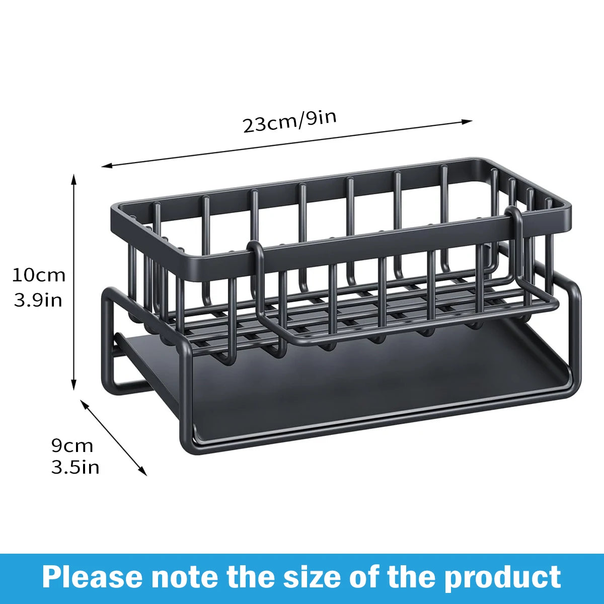 Self-Draining Sink Caddy
