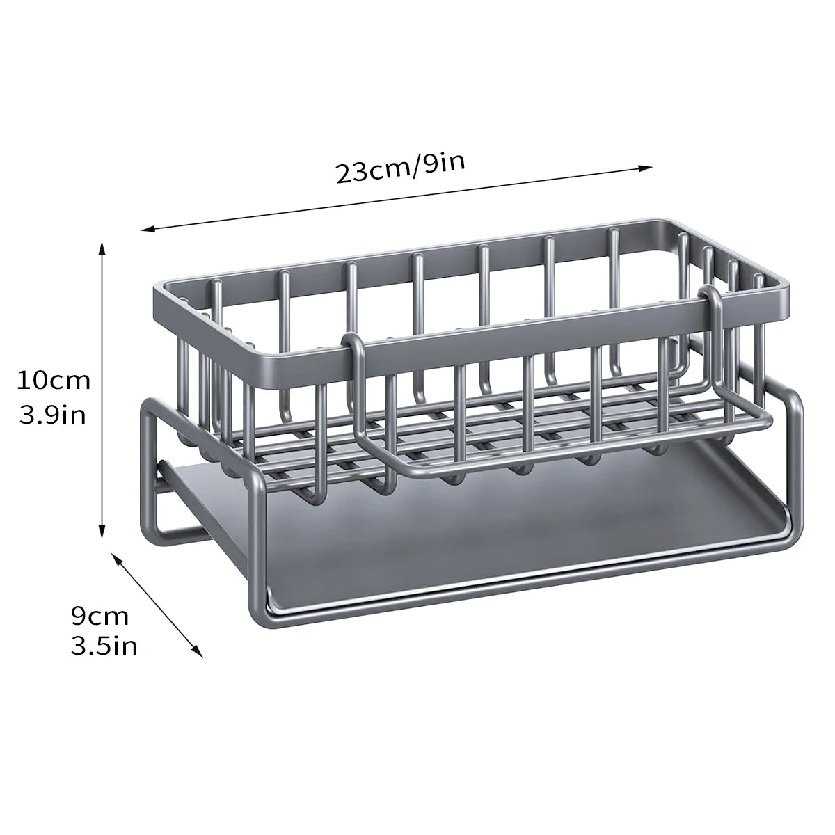 Self-Draining Sink Caddy