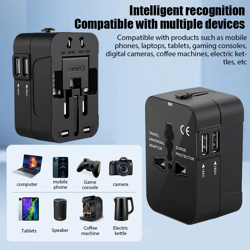 Multinational Travel Conversion Plug
