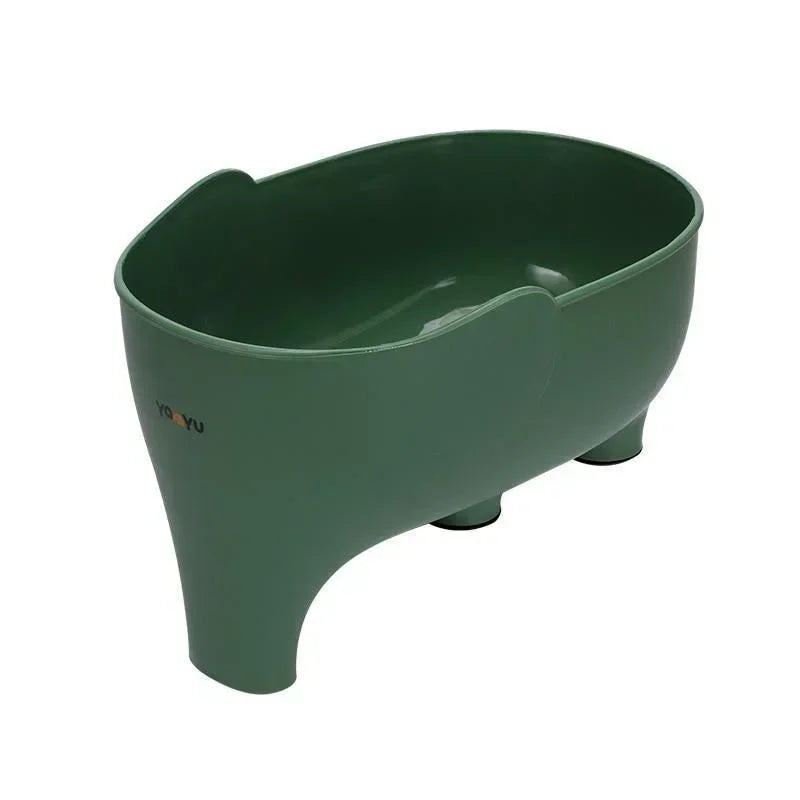 Elephant Sink Strainer & Hanging Rinse Basket