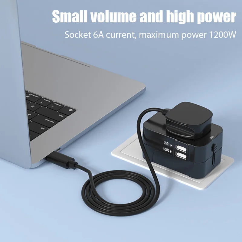 Multinational Travel Conversion Plug
